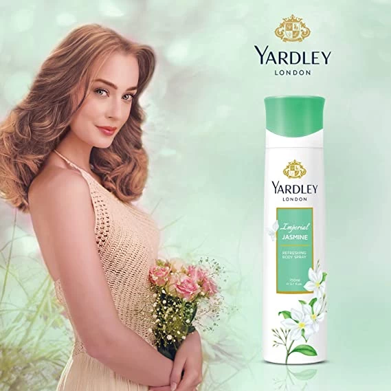 Yardley Imperial Jasmine Body Spray For Women 150 ml