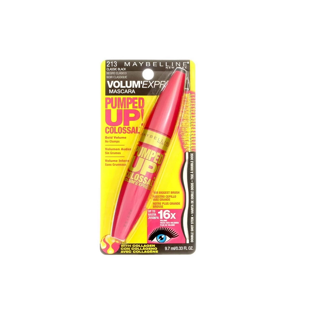 Maybelline Pumped Up Colossal 213 Classic Black Mascara