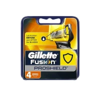 Gillette Fusion Proshield Men's Razor Blades Refills - Pack of 4