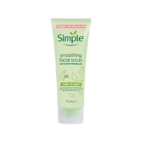 Simple Kind to Skin Smoothing Facial Scrub With Rice Granules 75ml