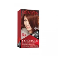 Revlon Color silk Beautiful Color, Permanent Hair Dye with Keratin, 100% Gray Coverage Ammonia Free 31 Dark Auburn
