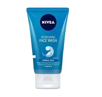 NIVEA Refreshing Face Wash, with Vitamin E, 150 ml