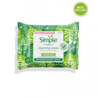 Simple Kind To Skin Biodegradable Cleansing Wipes