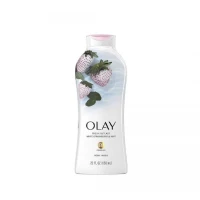 Olay Fresh Outlast Cooling White Strawberry & Mint Body Wash 650ml