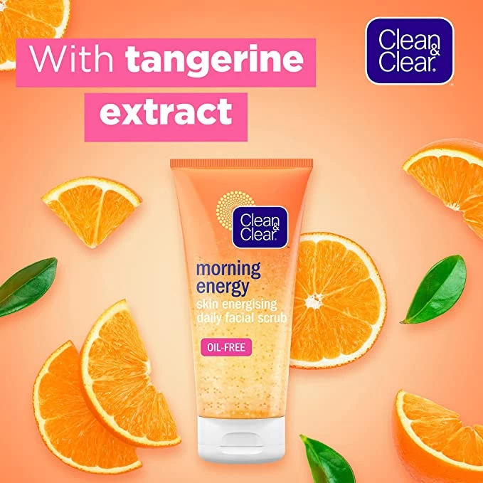 Clean & Clear Morning Energy Daily Face Scrub 150ml