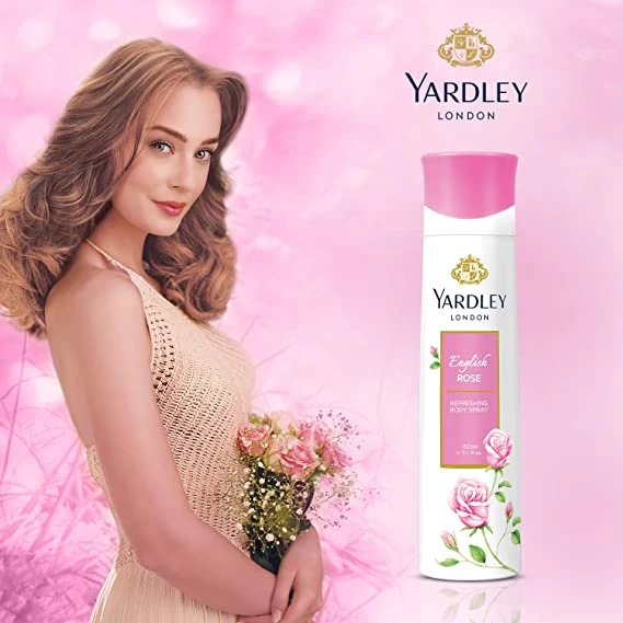 Yardley English Rose Body Spray  women 100 ml