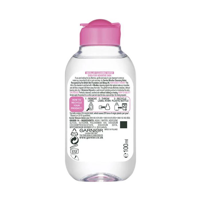 Garnier Skin Active Micellar Cleansing Water 100ml