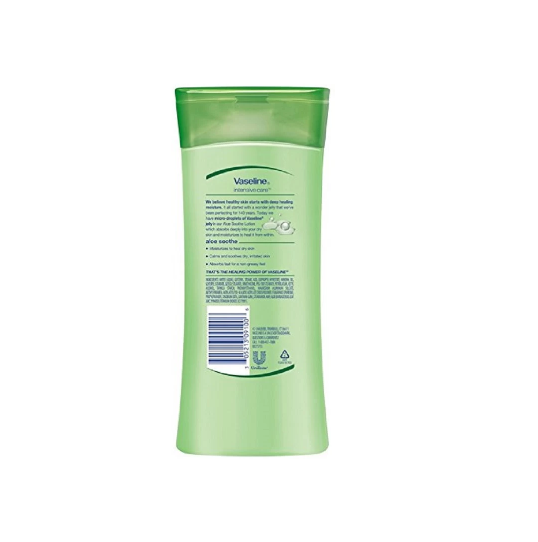 Vaseline Intensive Care Lotion 10 Ounce Aloe Soothe (Dry Skin) 295ml