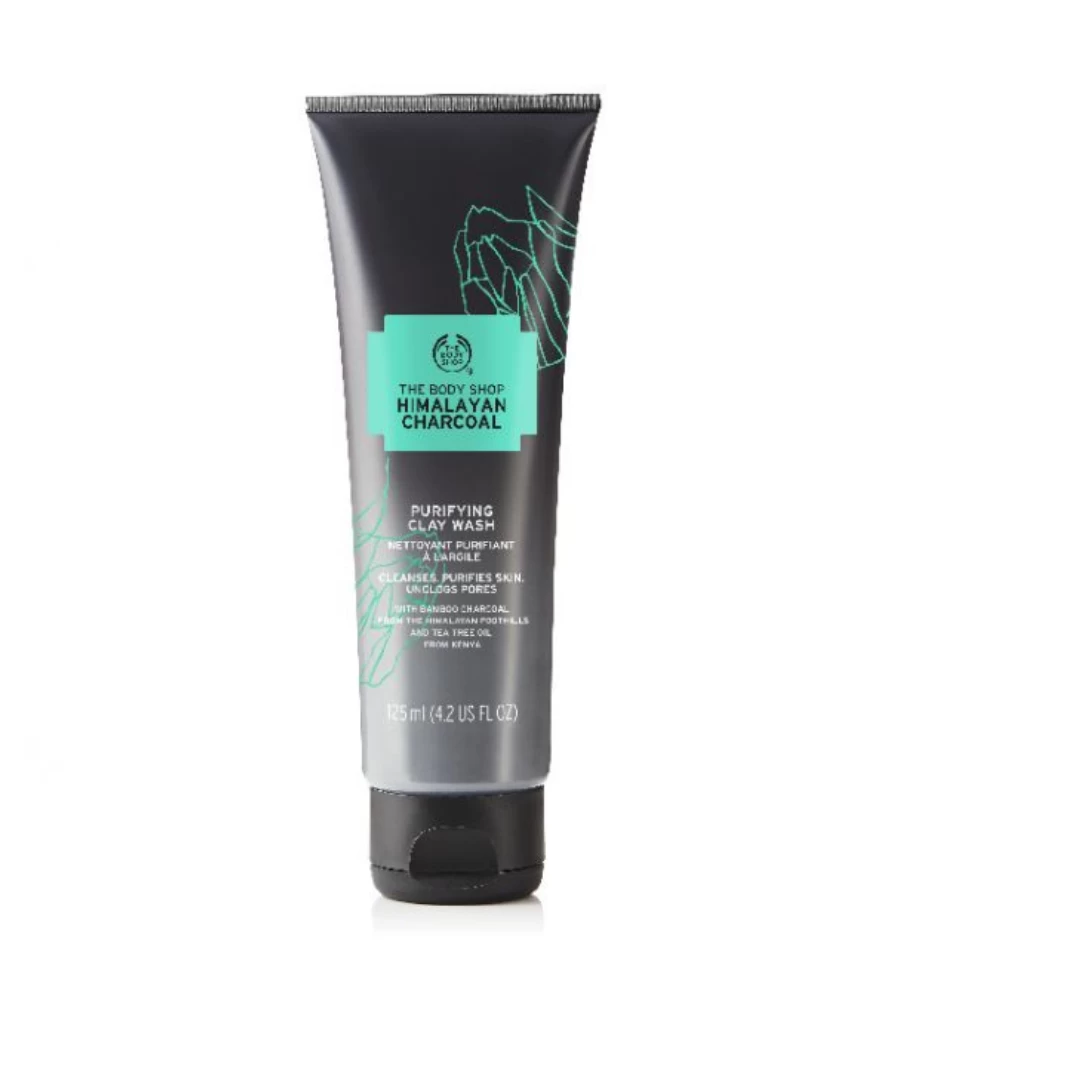 The Body Shop Himalayan Charcoal Purifying Clay Wash 125ml