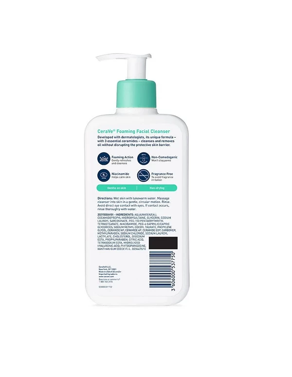 Cerave Foaming Cleanser 236ml
