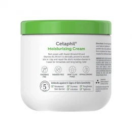 Cetaphil Moisturizing Cream For Very Dry To Dry & Sensitive Skin 453g