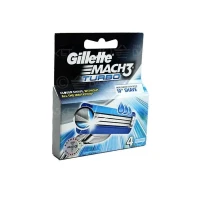 Gillette Blade Mach 3 Turbo 4 Cartridges