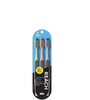 Reach Advanced Design Toothbrush With Firm Bristles, 3 Count
