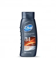 Dial for Men 3in1 Hair + Body Wash + Face wash Ultimate Clean 473ml