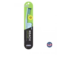 Reach Crystal Clean Toothbrush With Medium Bristles, 1 Count